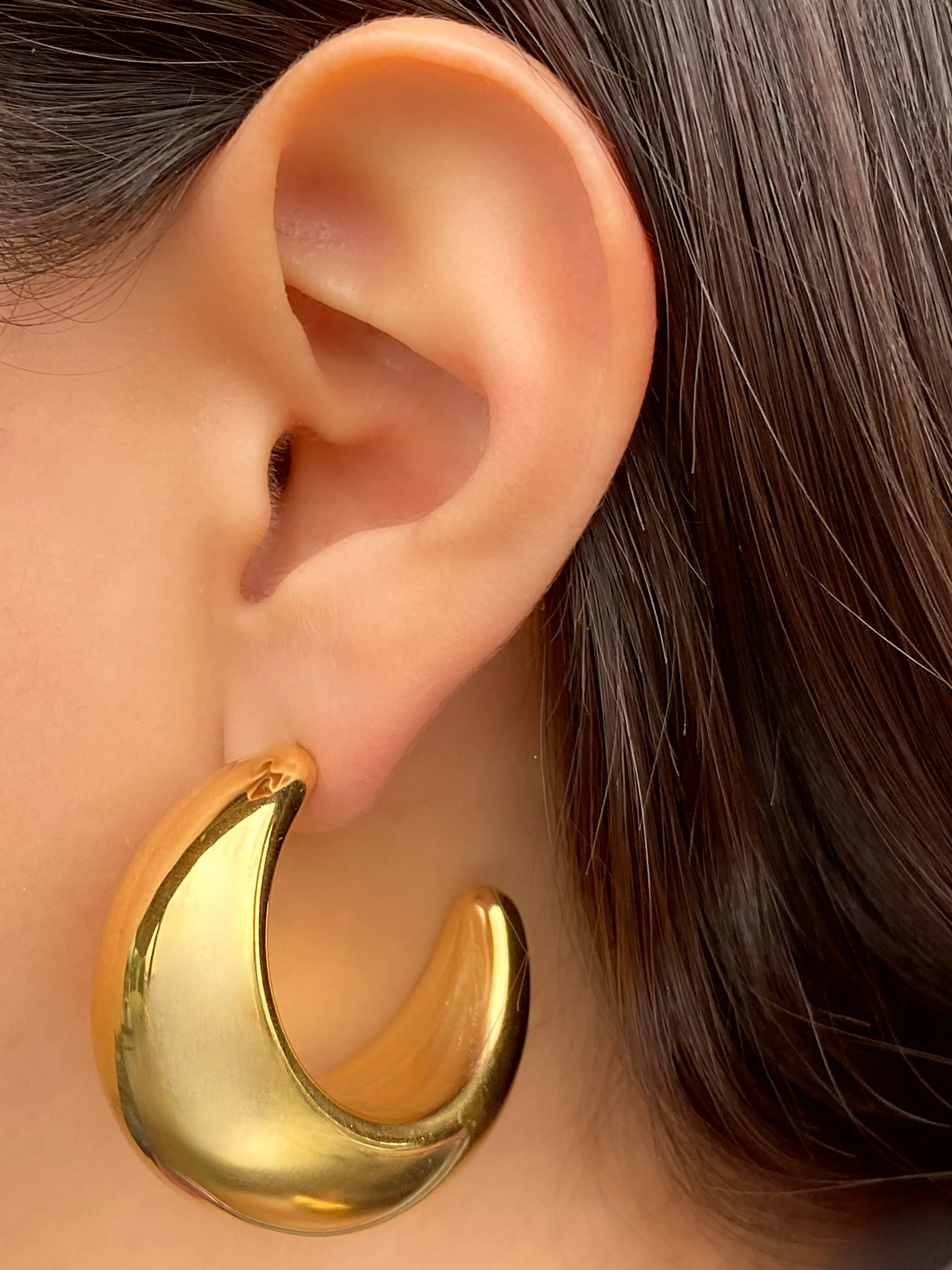 Par Arracada Chunky 40 mm