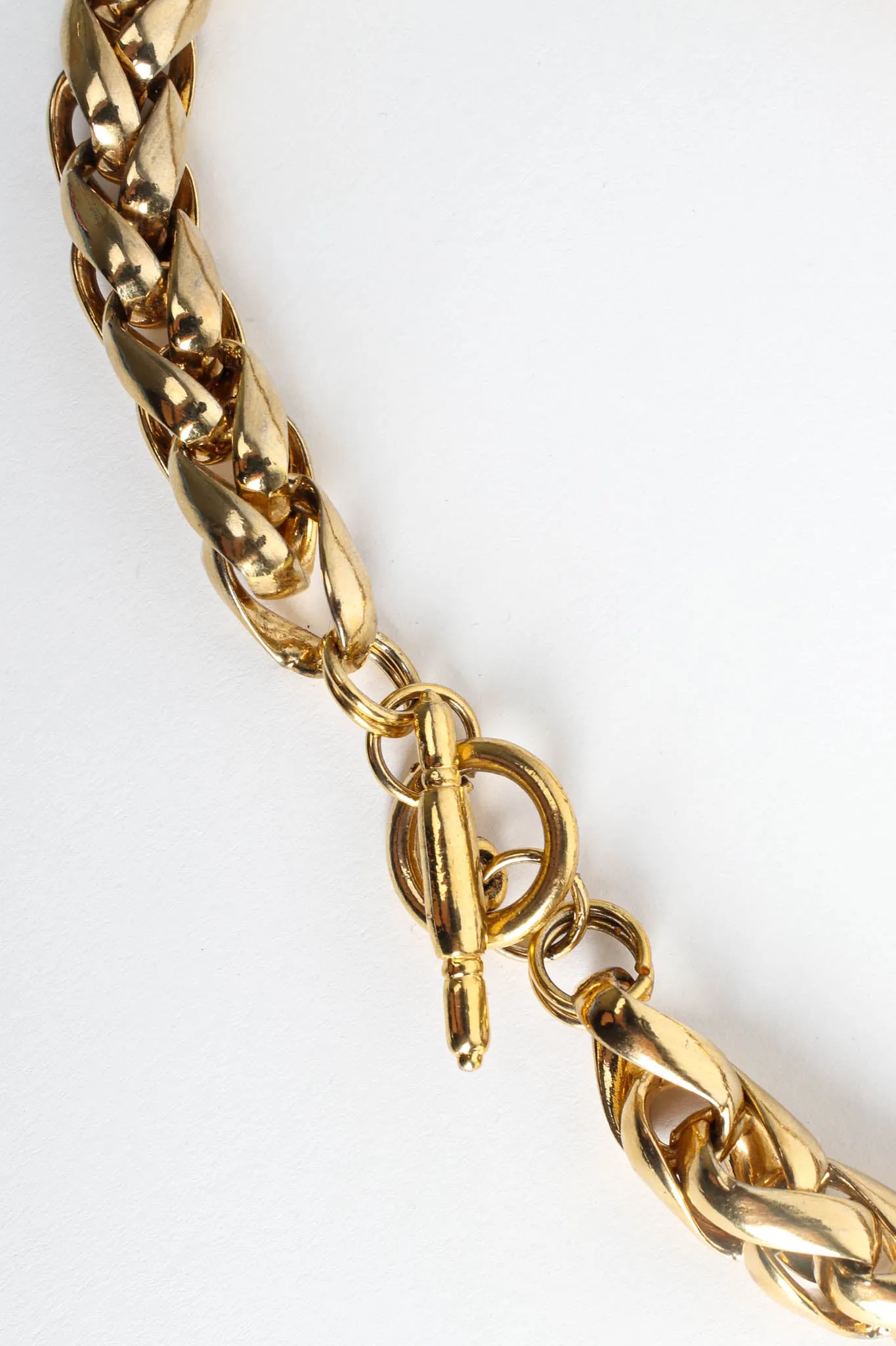 Pearl Rhinestone Chunky Necklace