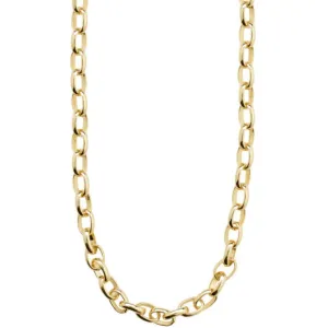 Pilgrim Gold Charm Link Necklace