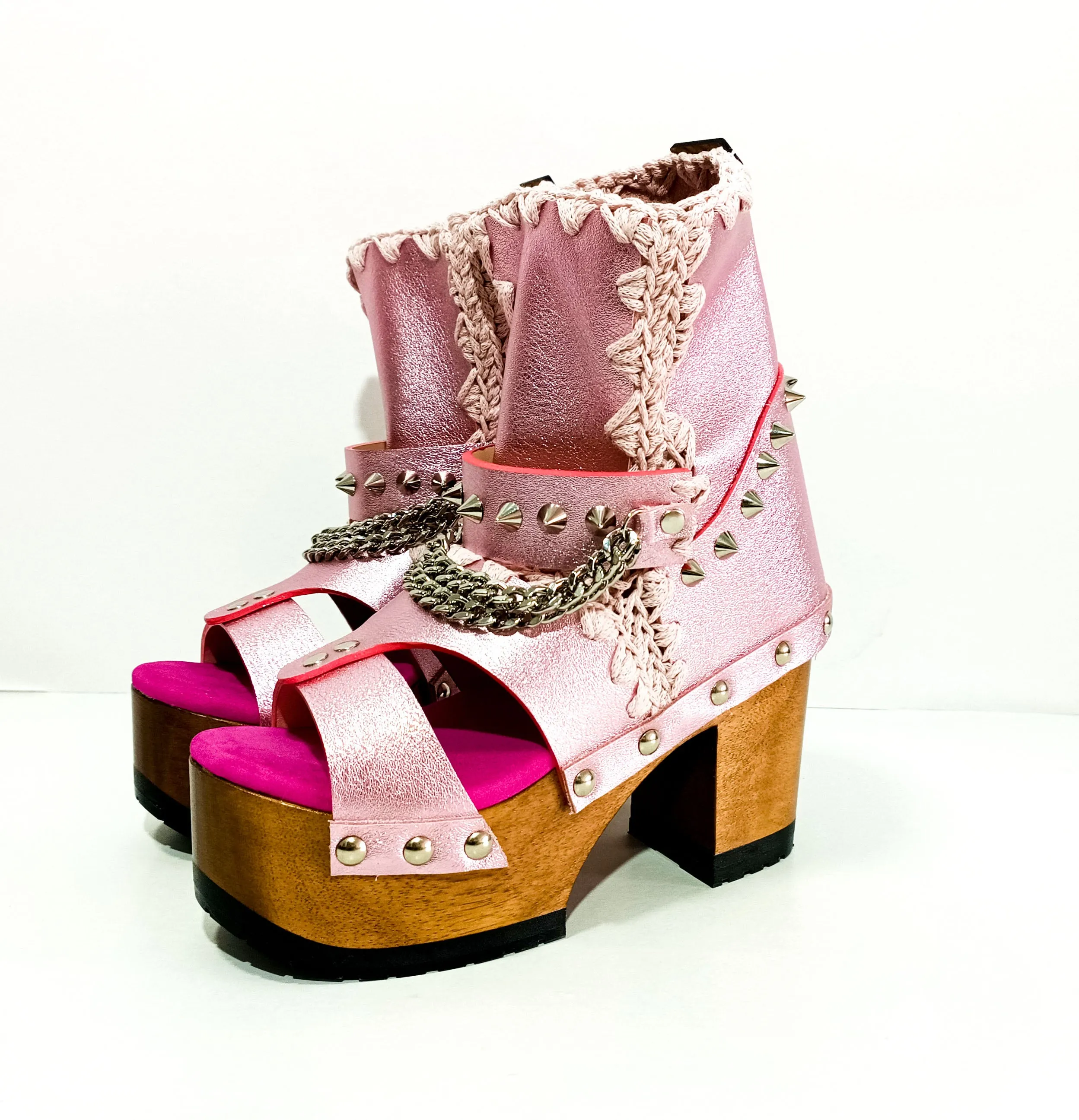 Pink Booties
