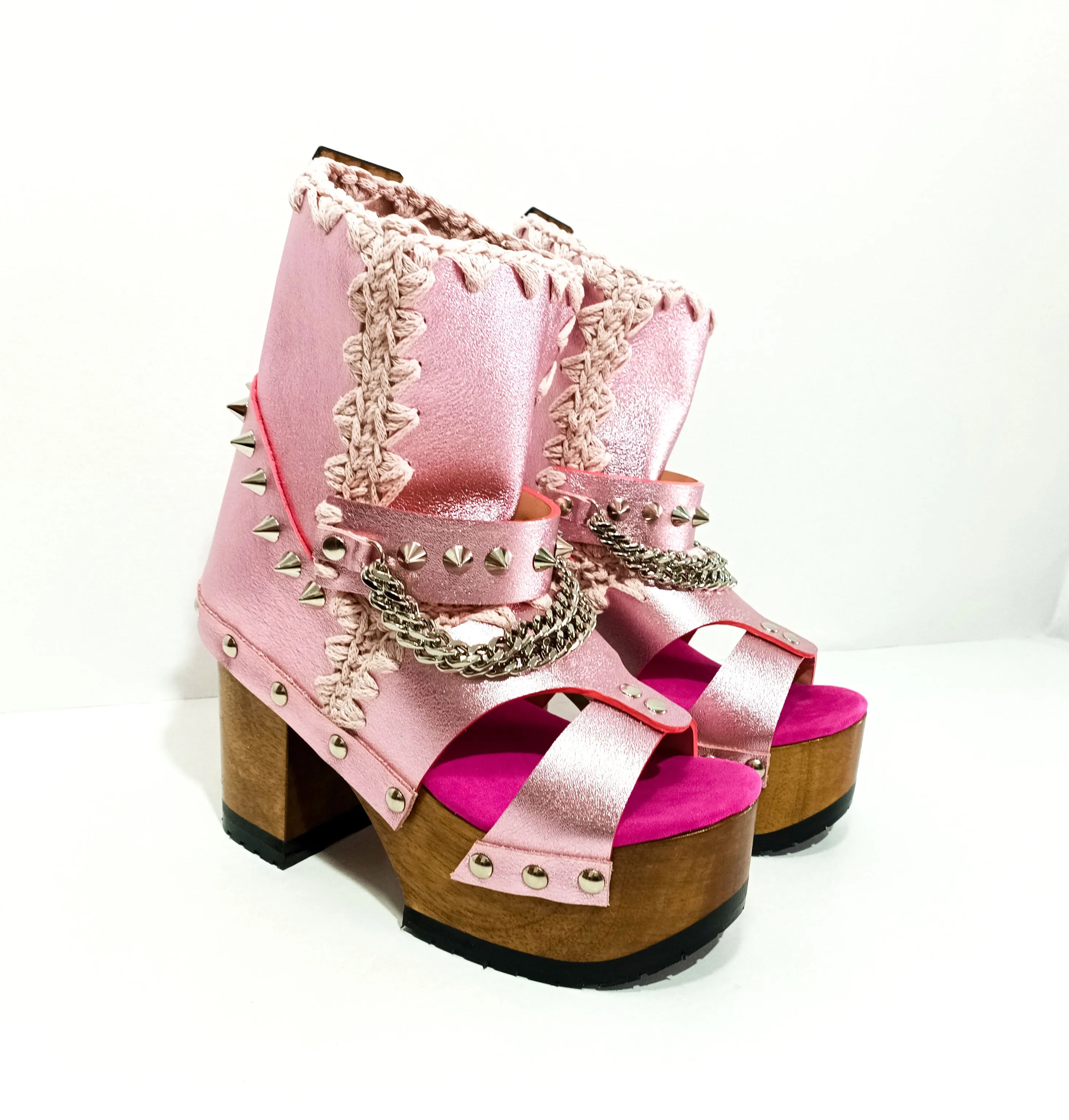 Pink Booties