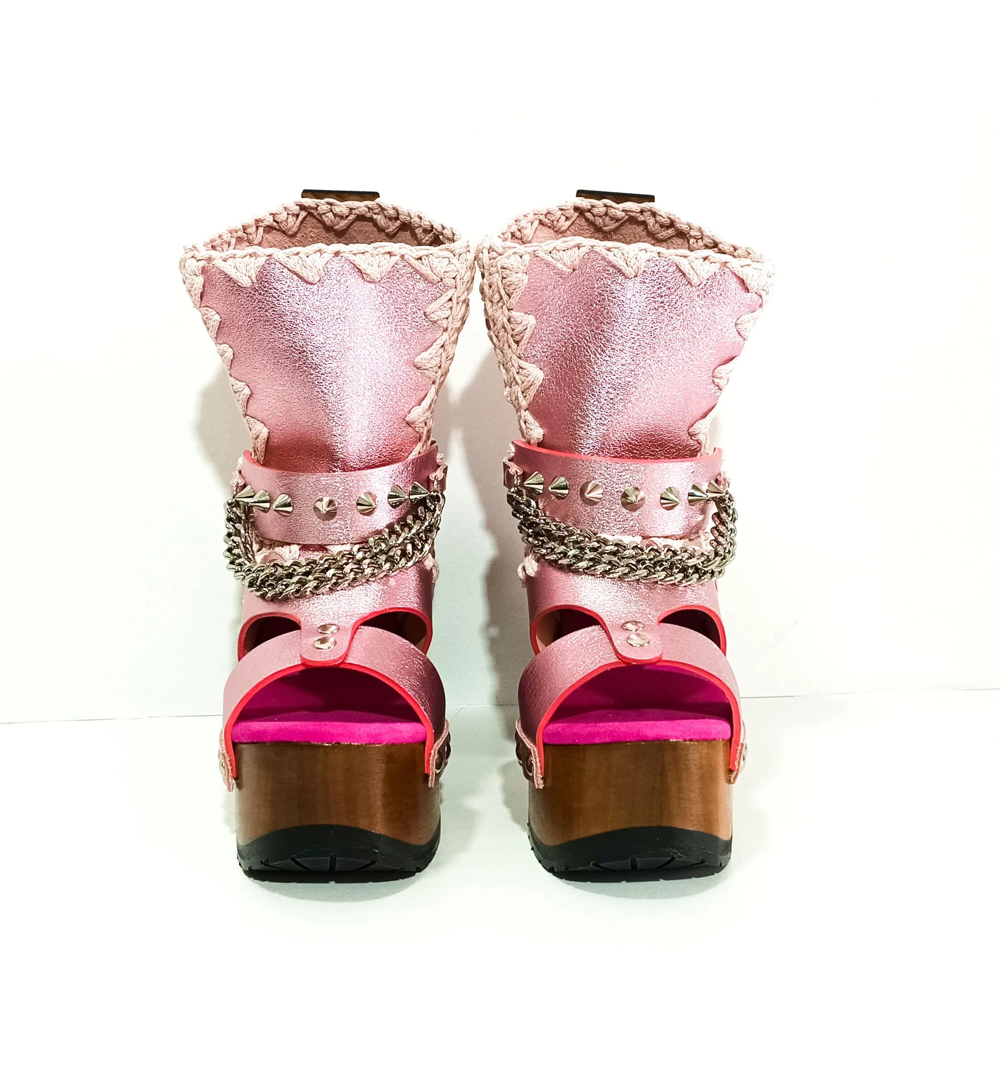 Pink Booties