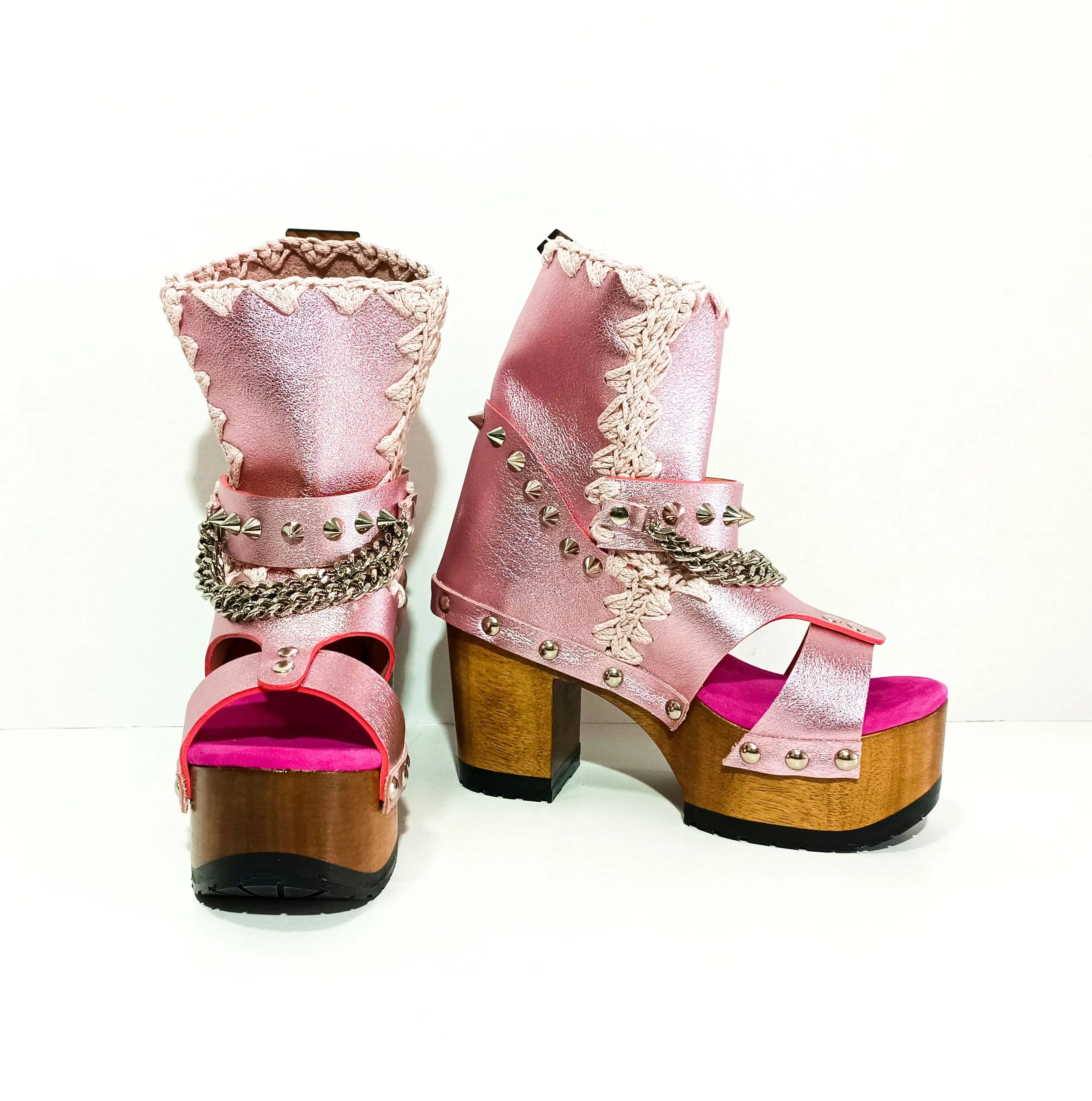 Pink Booties