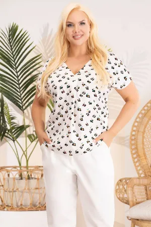 Plus size blouse Karko