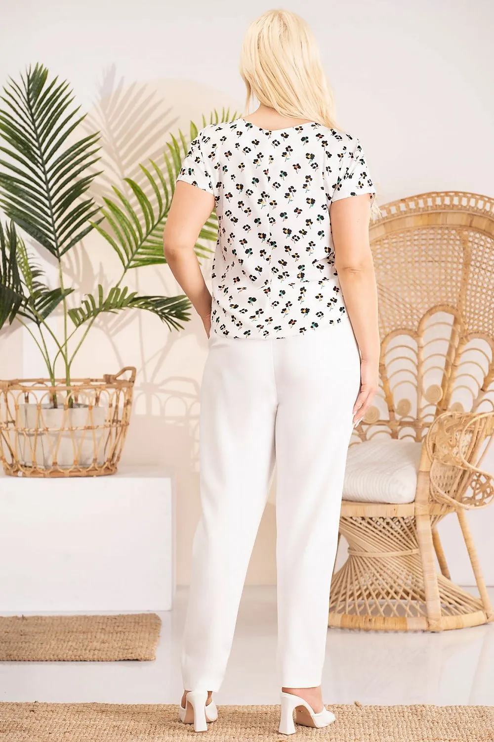 Plus size blouse Karko