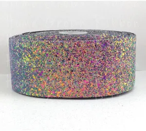Purple Mermaid Chunky 3" Glitter Ribbon