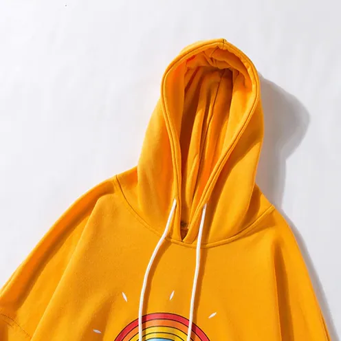 "BOINRAQ" SWEATSHIRT HOODIE À CAPUCHE BLEU CIEL - URB1™
