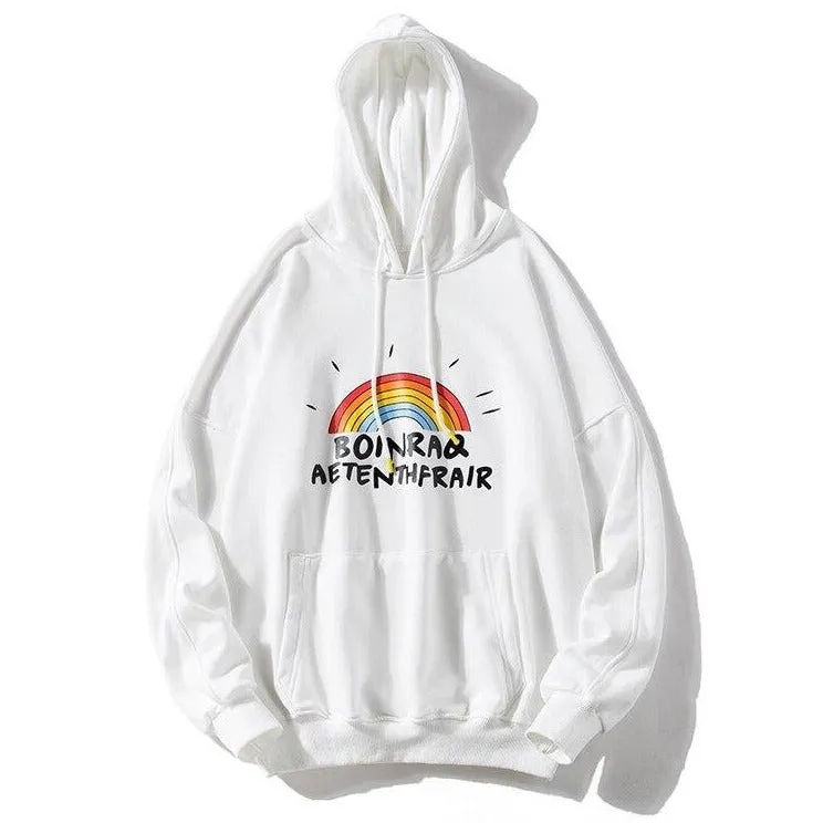 "BOINRAQ" SWEATSHIRT HOODIE À CAPUCHE BLEU CIEL - URB1™