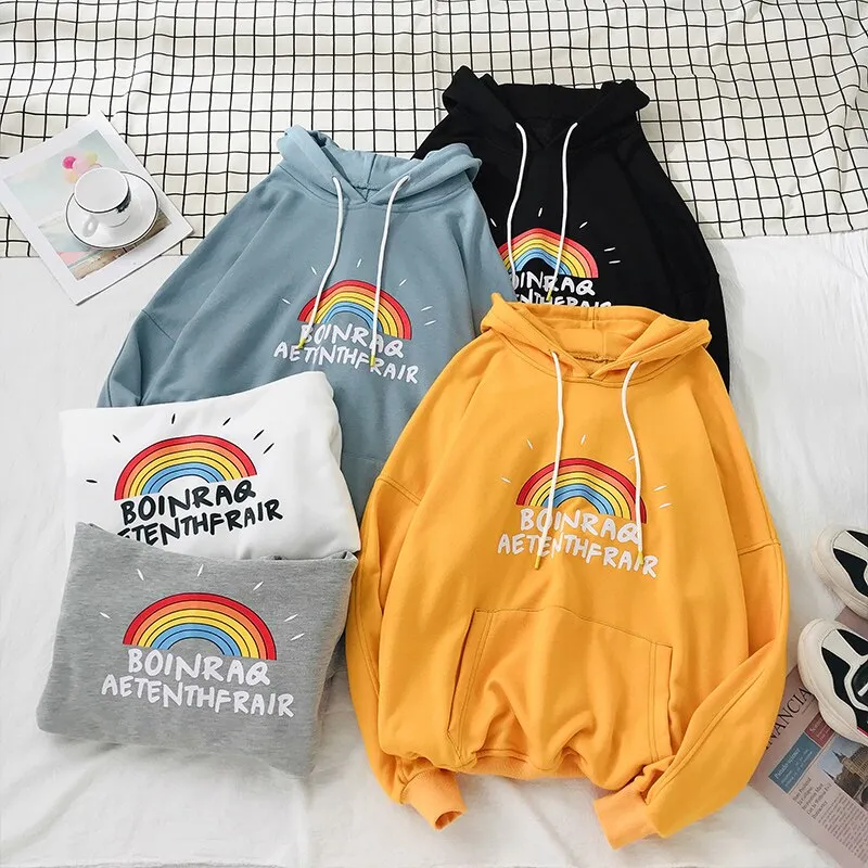 "BOINRAQ" SWEATSHIRT HOODIE À CAPUCHE BLEU CIEL - URB1™