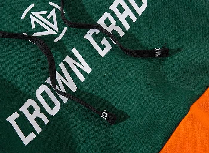 "CROWN GRADE" Sweat-shirt Hoodie à capuche Vert - URB1™