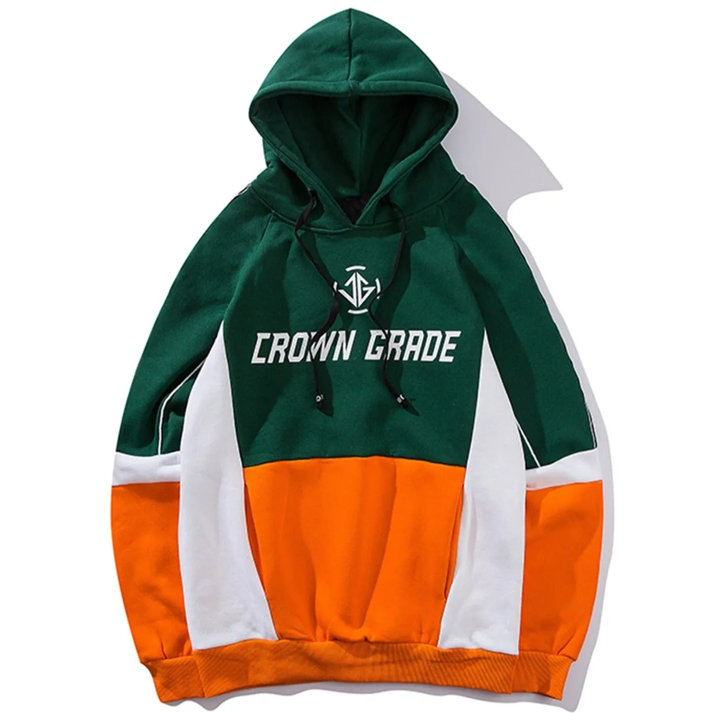 "CROWN GRADE" Sweat-shirt Hoodie à capuche Vert - URB1™