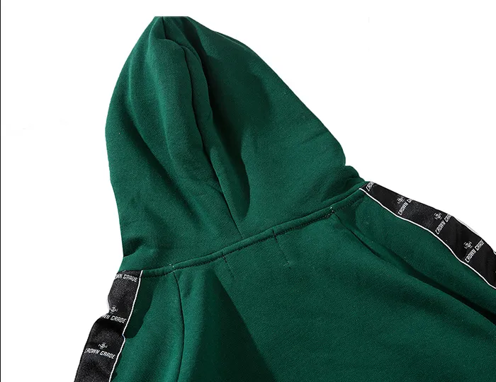 "CROWN GRADE" Sweat-shirt Hoodie à capuche Vert - URB1™