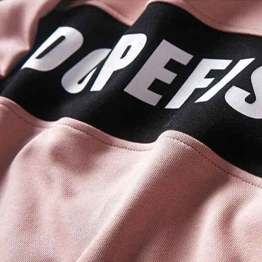 "DOPEFISH" Sweatshirt Crewneck Rose - URB1™