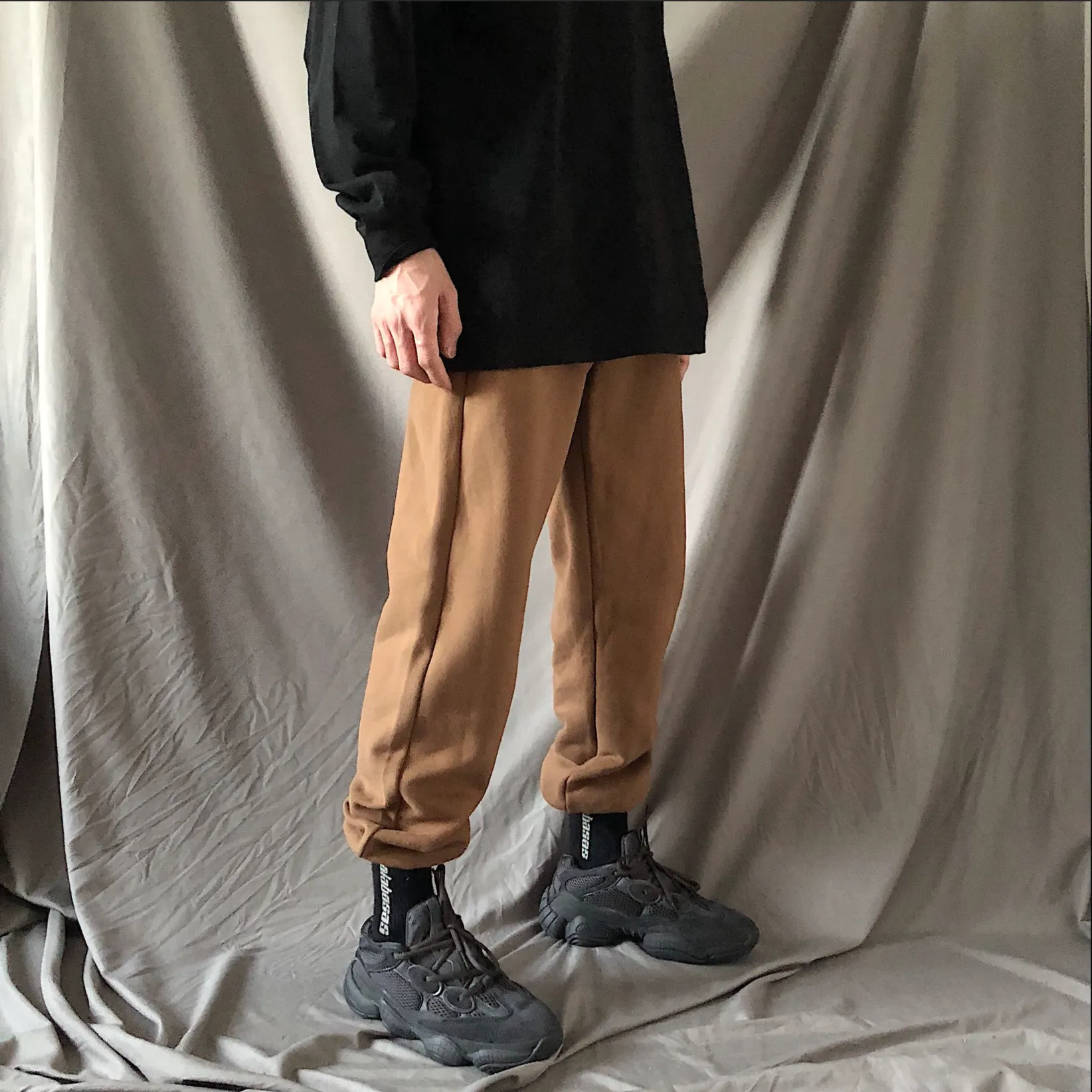 "ESSENTIAL" Pantalon de Jogging Sweet Pants Noir - URB1™