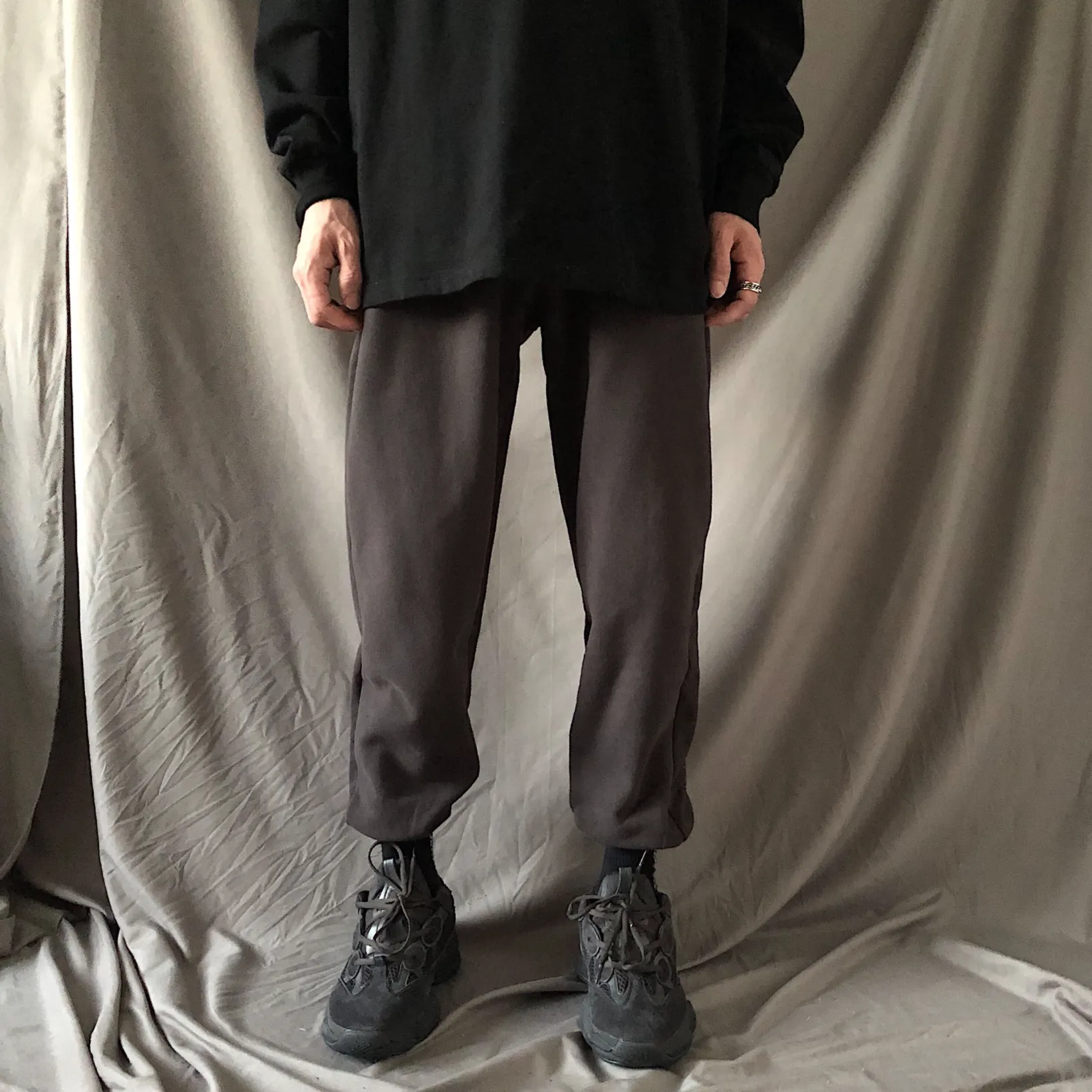 "ESSENTIAL" Pantalon de Jogging Sweet Pants Noir - URB1™