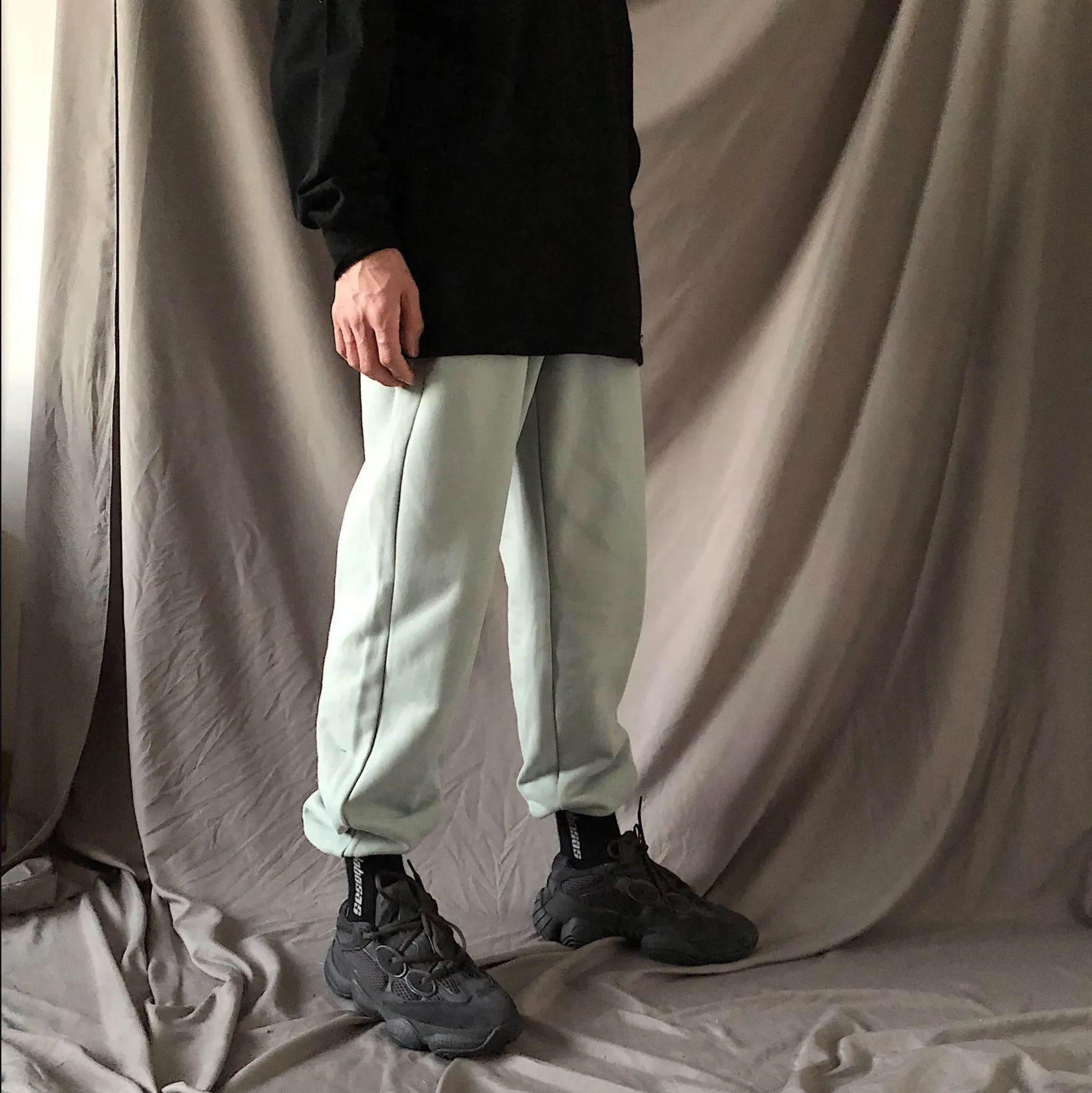 "ESSENTIAL" Pantalon de Jogging Sweet Pants Noir - URB1™