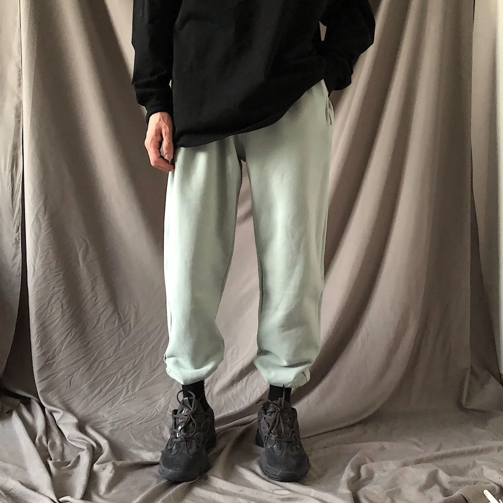 "ESSENTIAL" Pantalon de Jogging Sweet Pants Noir - URB1™