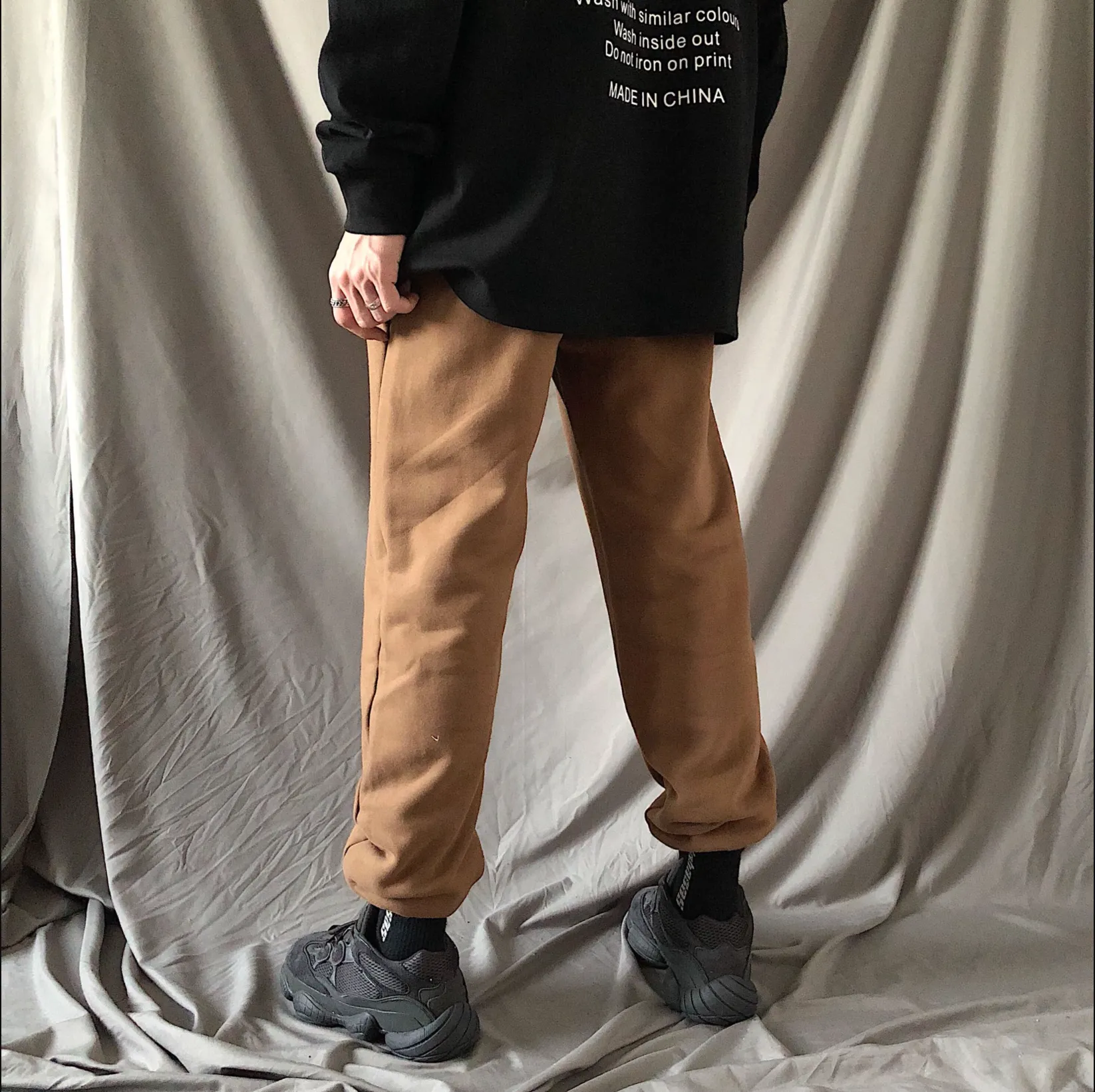 "ESSENTIAL" Pantalon de Jogging Sweet Pants Noir - URB1™