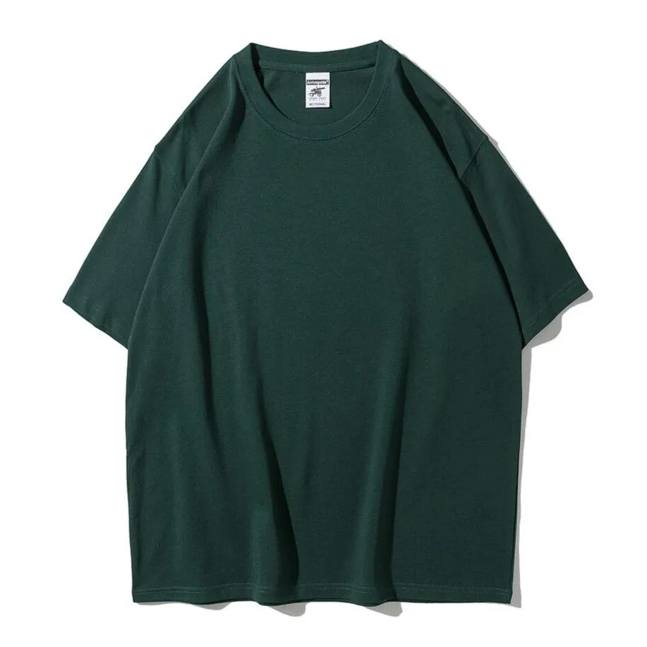 "ESSENTIAL" T-SHIRT BASIQUE UNI BEIGE STREETWEAR - URB1™
