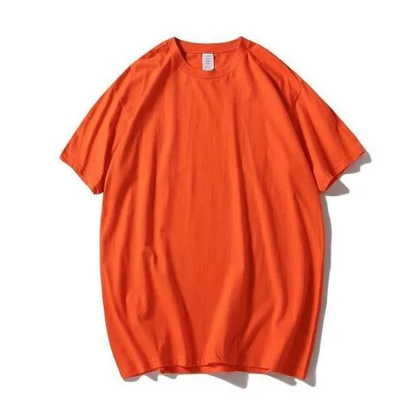 "ESSENTIAL" T-SHIRT BASIQUE UNI JAUNE STREETWEAR - URB1™