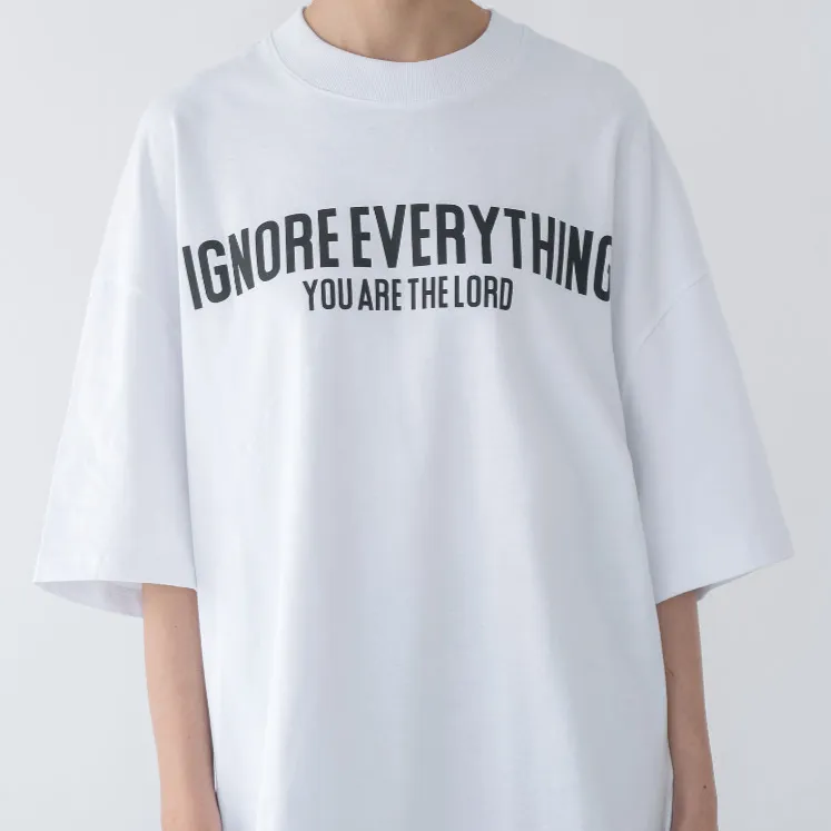"EVERYTHING" T-shirt Oversize Imprimé Streetwear - URB1™