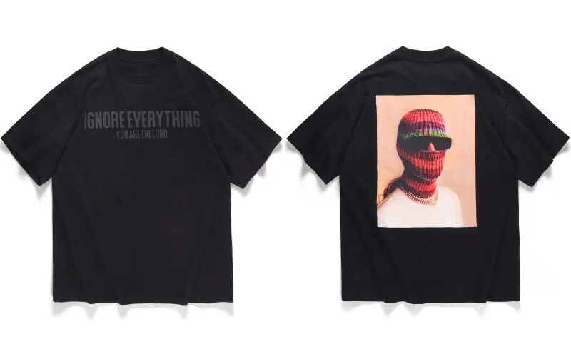 "EVERYTHING" T-shirt Oversize Imprimé Streetwear - URB1™