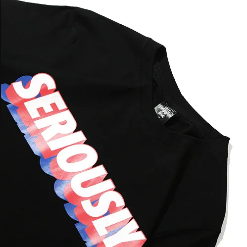 "SERIOUSLY" T-shirt Orange Oversize-streetwear - URB1™