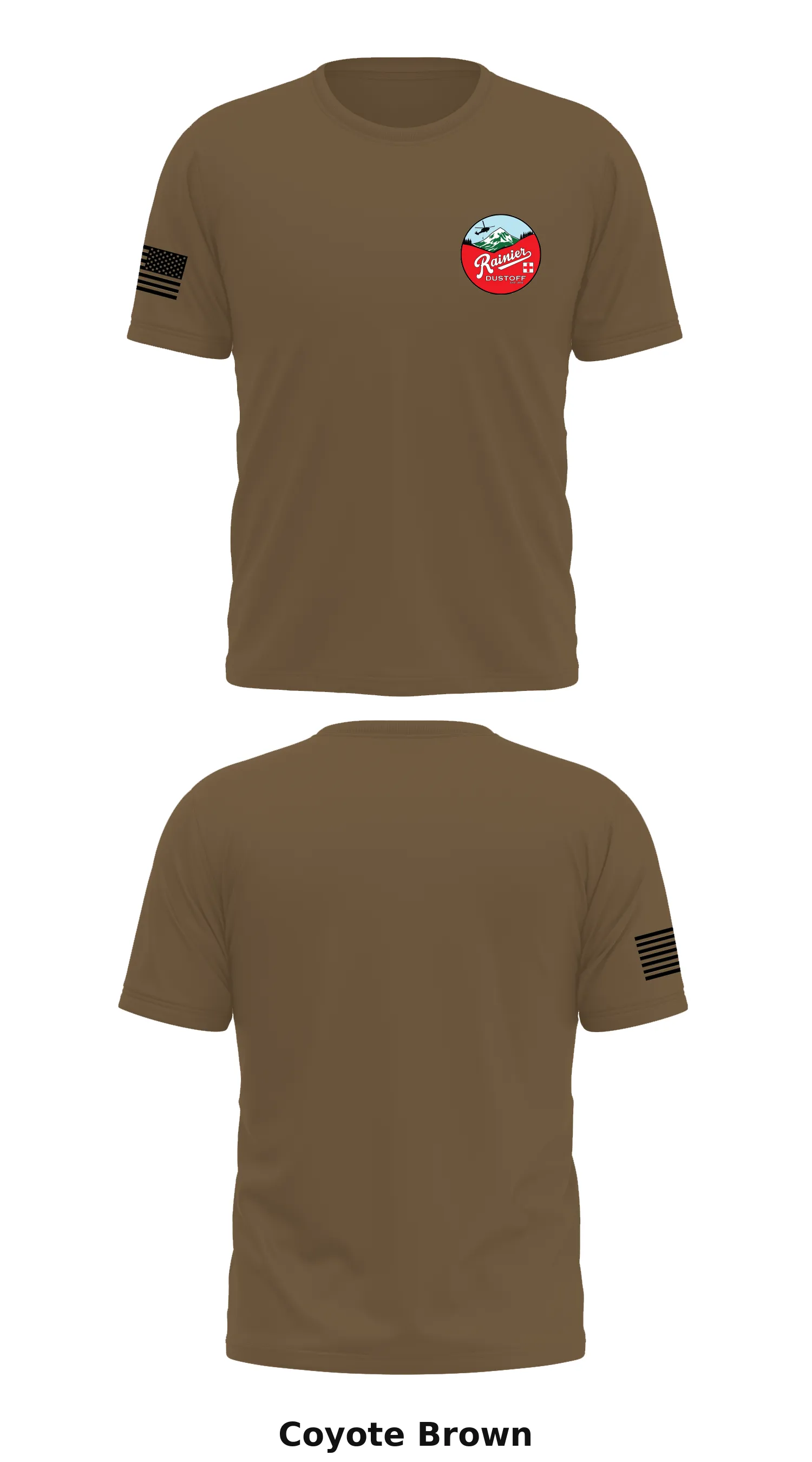 Rainier Dustoff Store 1 Core Men's SS Performance Tee - 76119109960