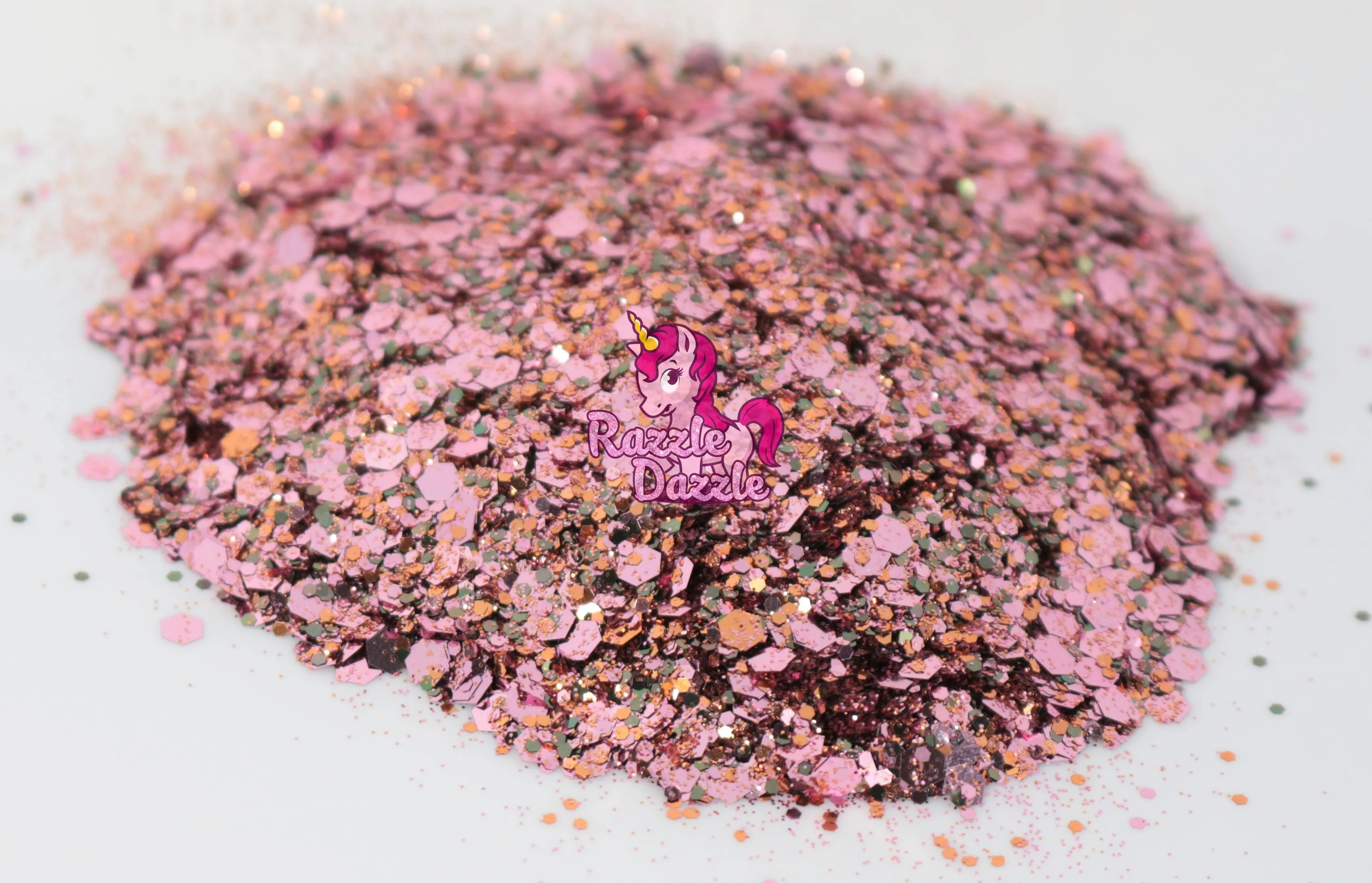Razzle Dazzle Prom Dress Glitter- Red Cosmetic Craft Glitter For Epoxy Resin, Nail Sequins Iridescent Flakes, Body, Face, Hair, Glitter Slime Making, Decoration Wedding Cards
