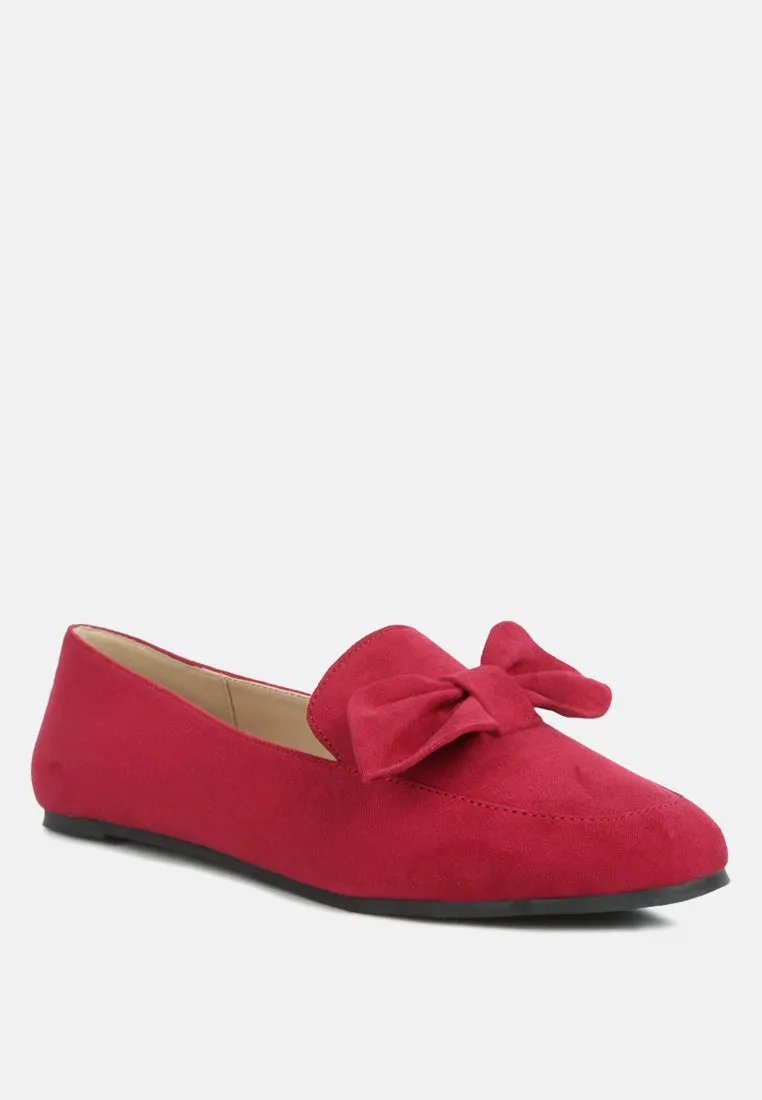 Remee Front Bow Loafers By RAG