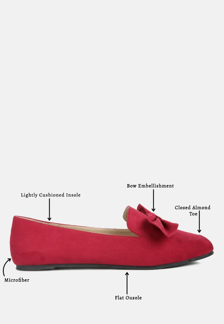 Remee Front Bow Loafers By RAG