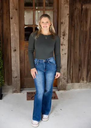 Risen Gigi Ankle Flare Jeans