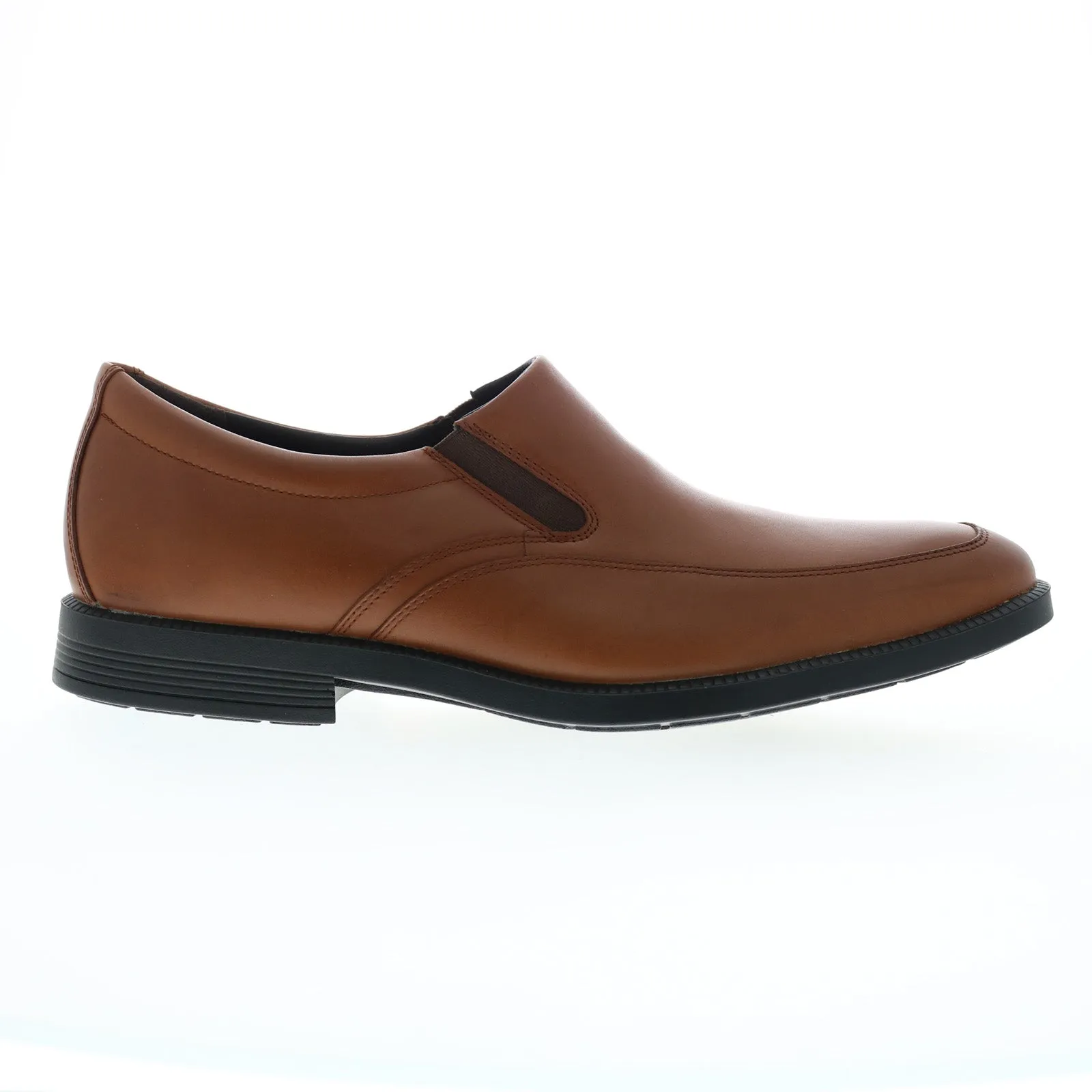 Rockport Dressport CJ0096 Mens Brown Wide Loafers & Slip Ons Casual Shoes