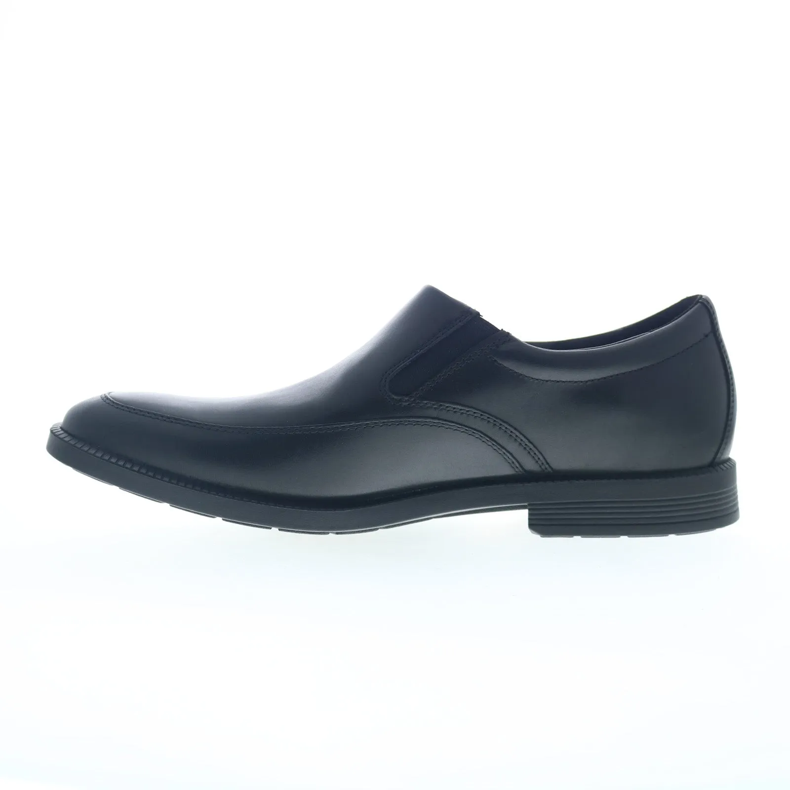 Rockport Dressport Slip On Mens Black Wide Loafers & Slip Ons Casual Shoes