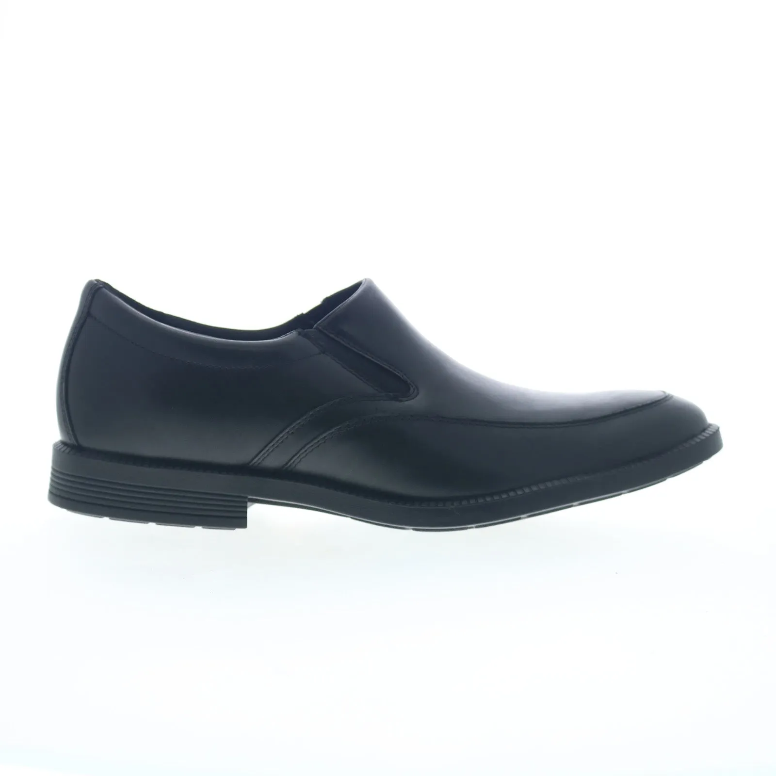 Rockport Dressport Slip On Mens Black Wide Loafers & Slip Ons Casual Shoes