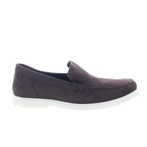 Rockport Jensen JENSEN Mens Brown Wide Loafers & Slip Ons Casual Shoes