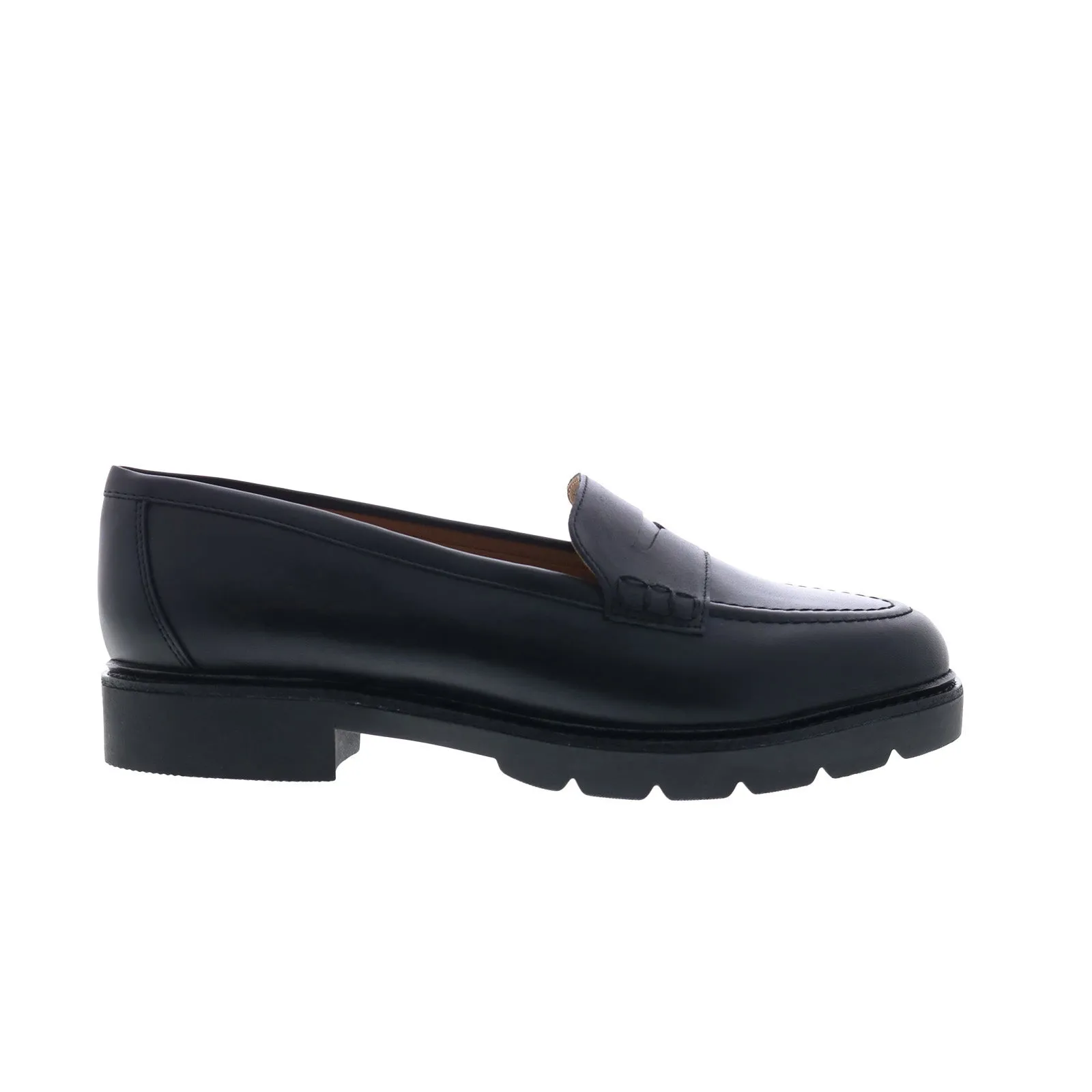 Rockport Kacey Penny CI9253 Womens Black Loafers & Slip Ons Penny Shoes