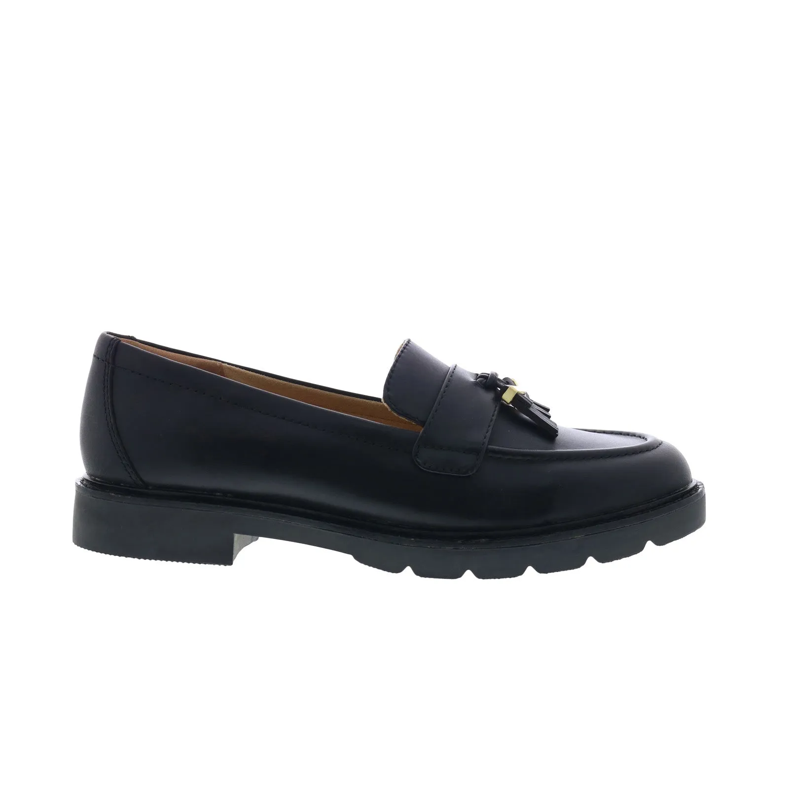 Rockport Kacey Tassel CJ2648 Womens Black Loafers & Slip Ons Casual Shoes