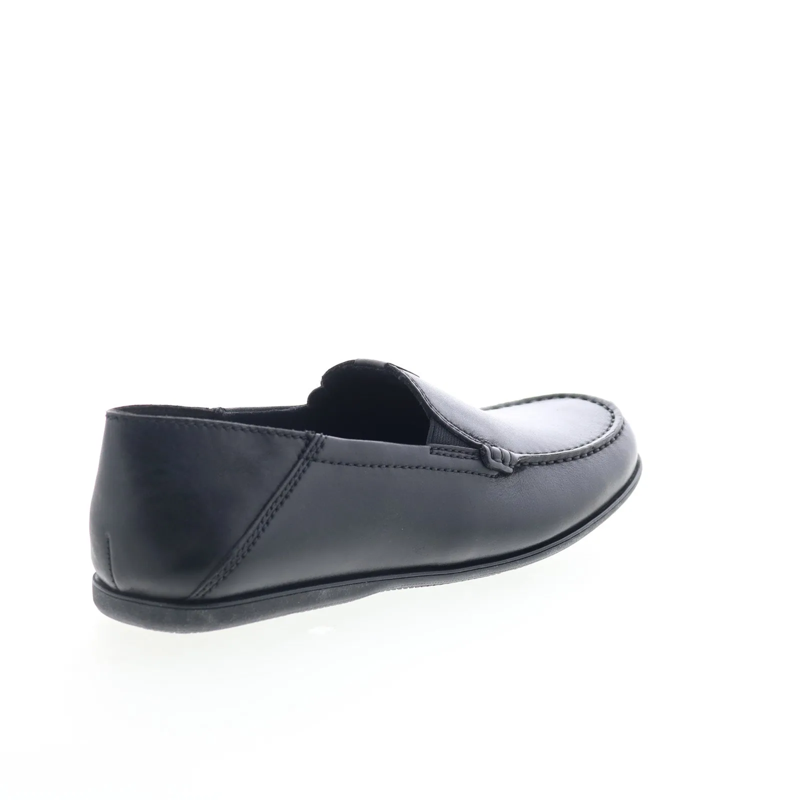 Rockport Malcom Step Back Mens Black Wide Loafers & Slip Ons Casual Shoes