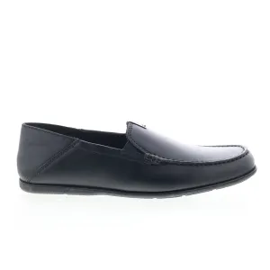 Rockport Malcom Step Back Mens Black Wide Loafers & Slip Ons Casual Shoes