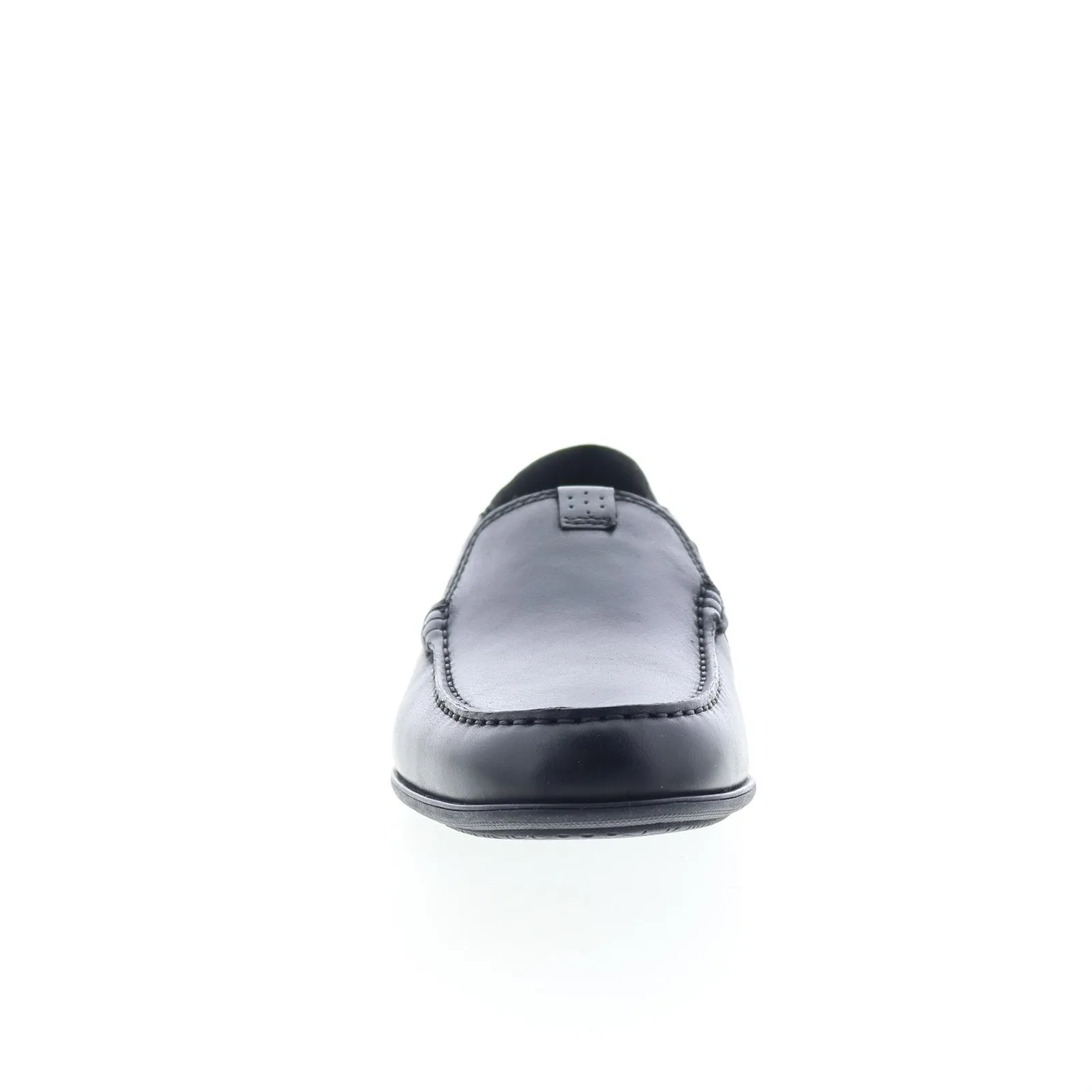 Rockport Malcom Step Back Mens Black Wide Loafers & Slip Ons Casual Shoes