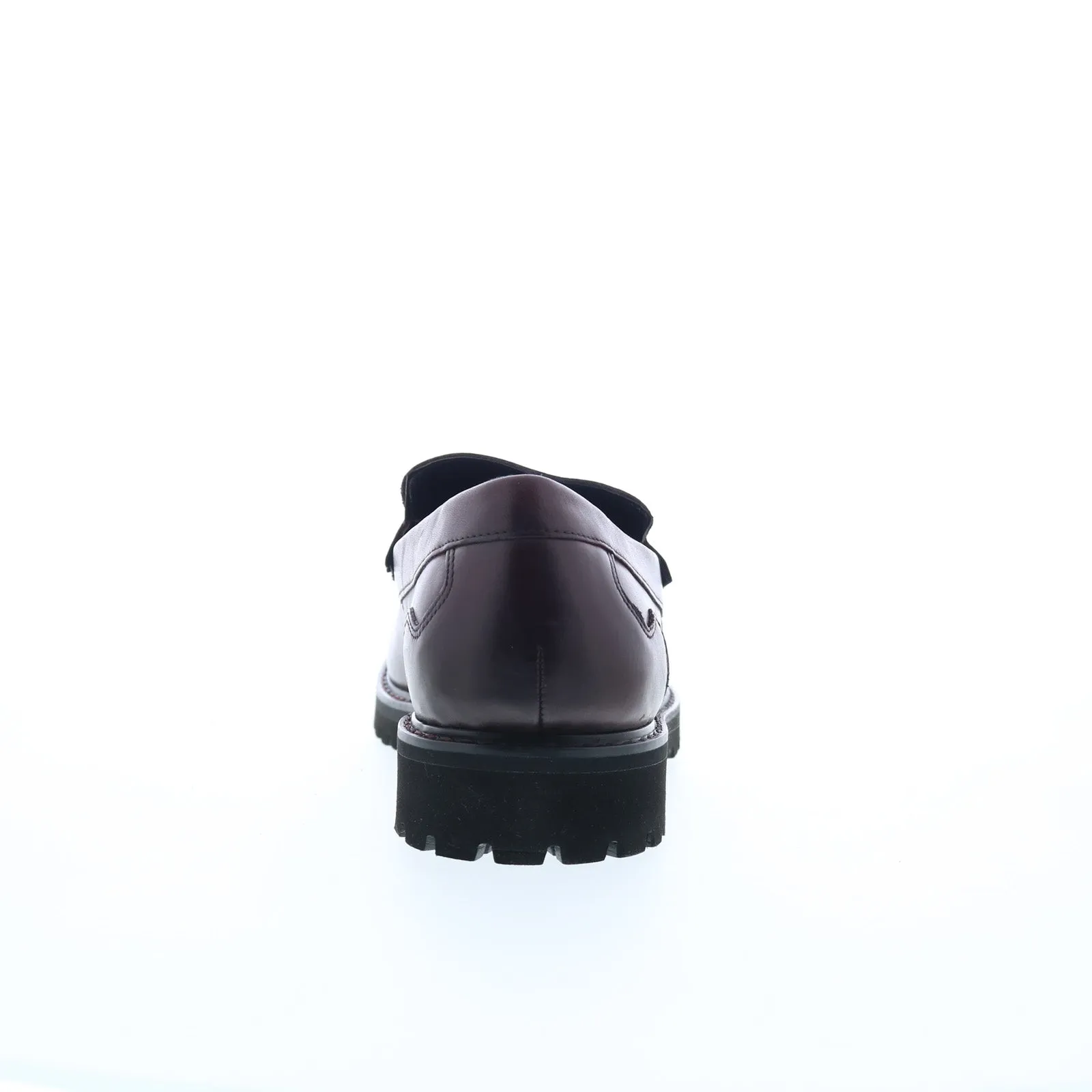 Rockport Maverick Penny CJ3773 Mens Burgundy Wide Loafers & Slip Ons Shoes