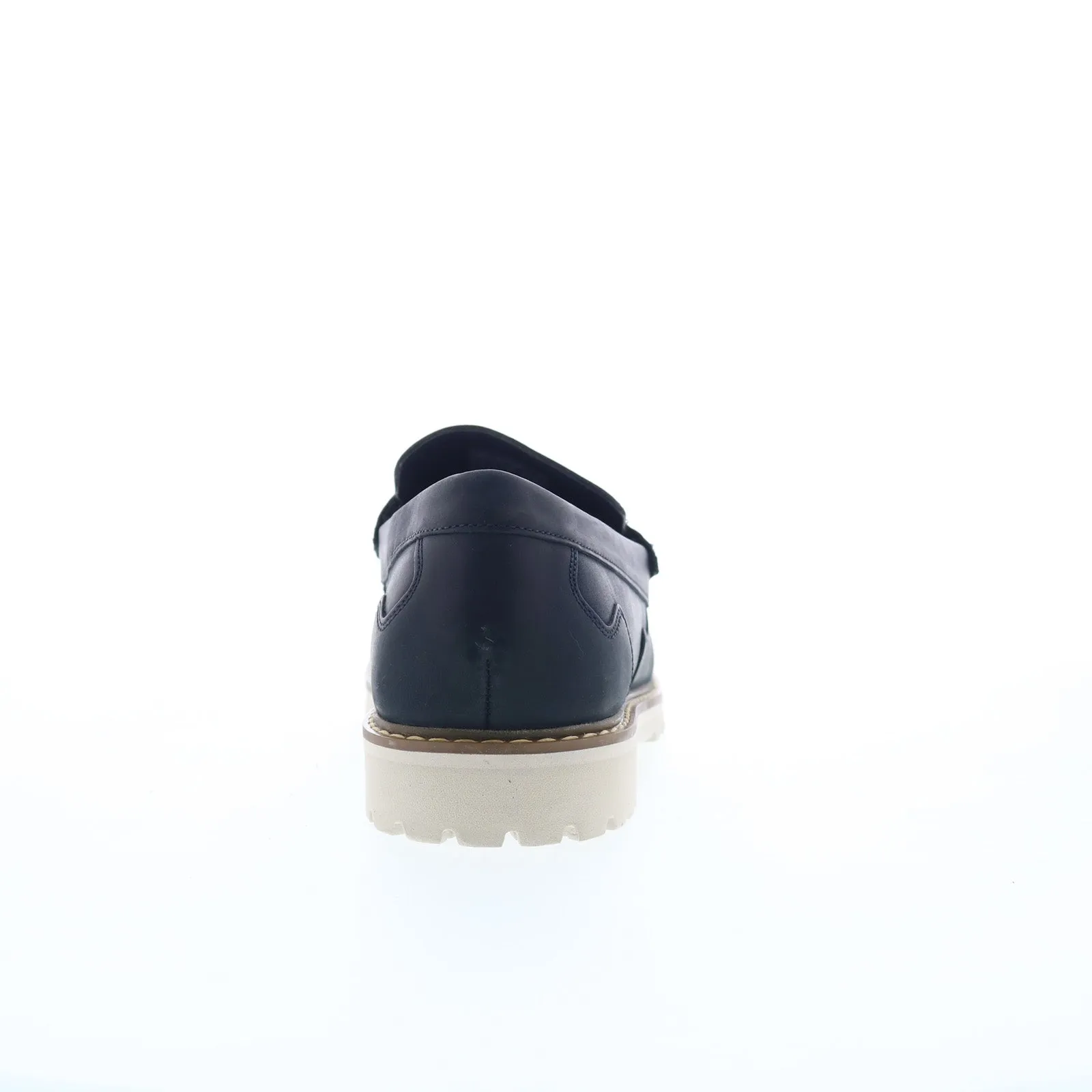 Rockport Maverick Penny CJ3842 Mens Blue Wide Loafers & Slip Ons Penny Shoes