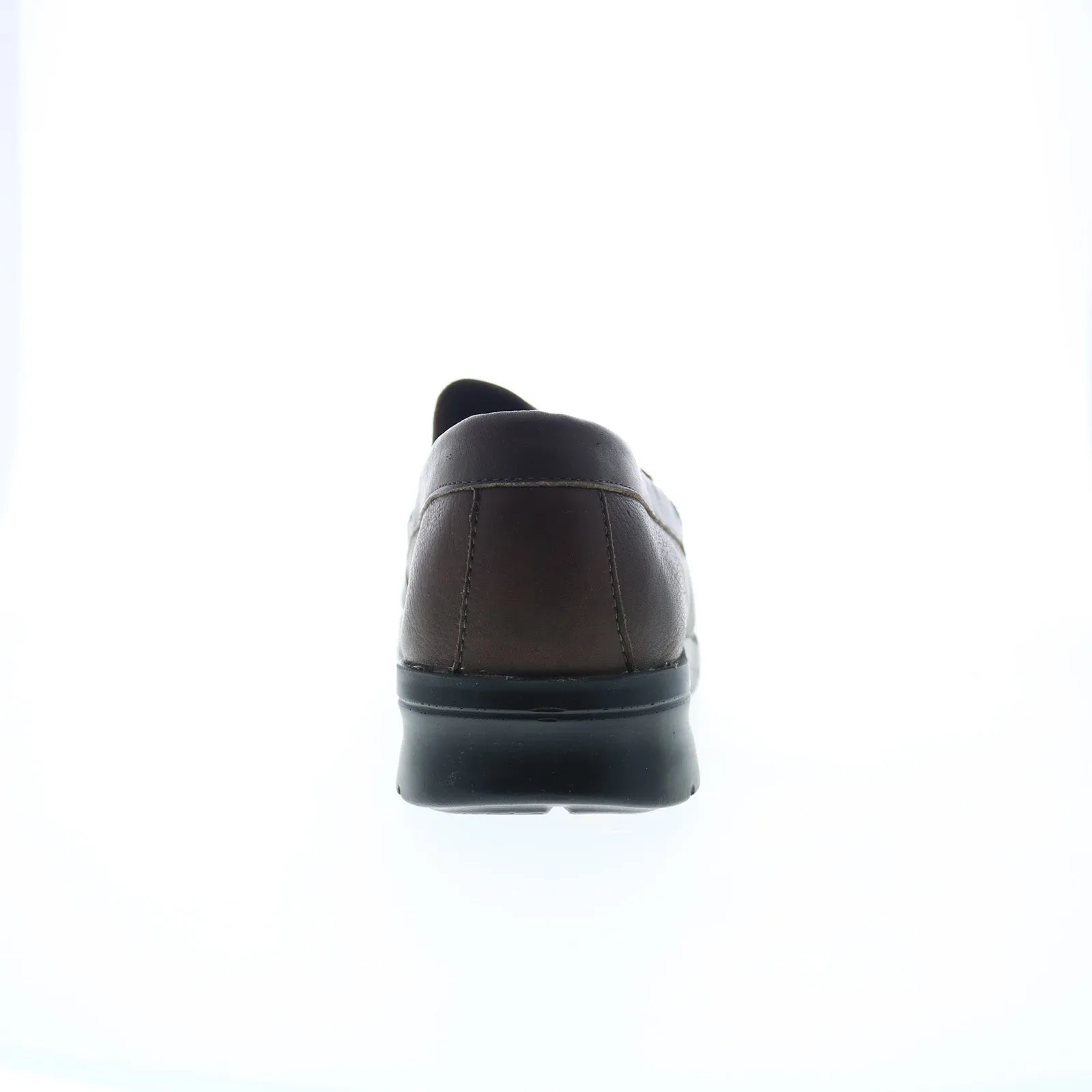 Rockport Palmer Venetian Mens Brown Wide Loafers & Slip Ons Casual Shoes