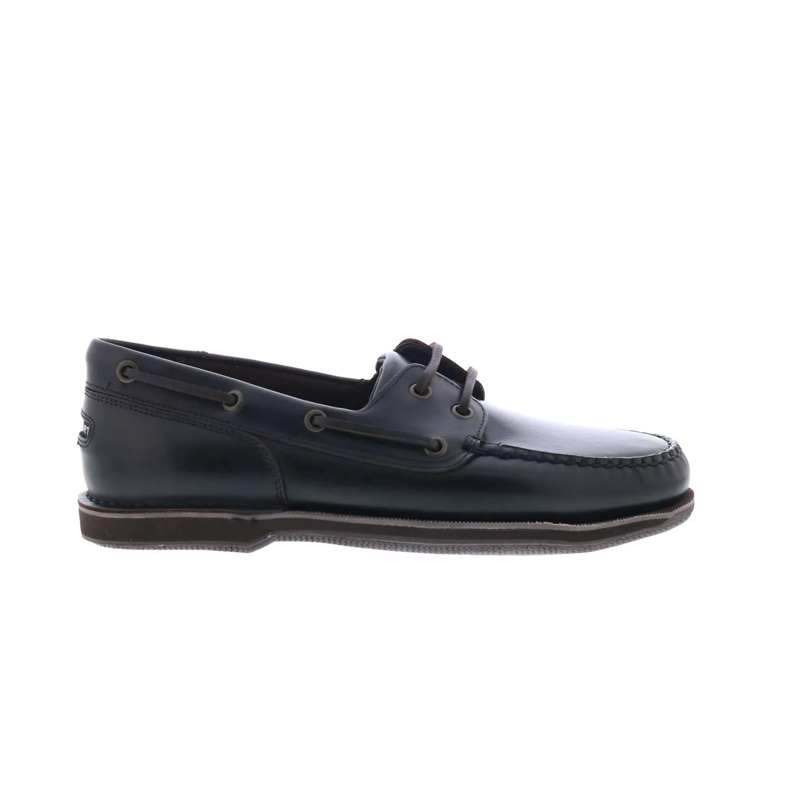 Rockport Perth K54692 Mens Brown Extra Wide Loafers & Slip Ons Boat Shoes