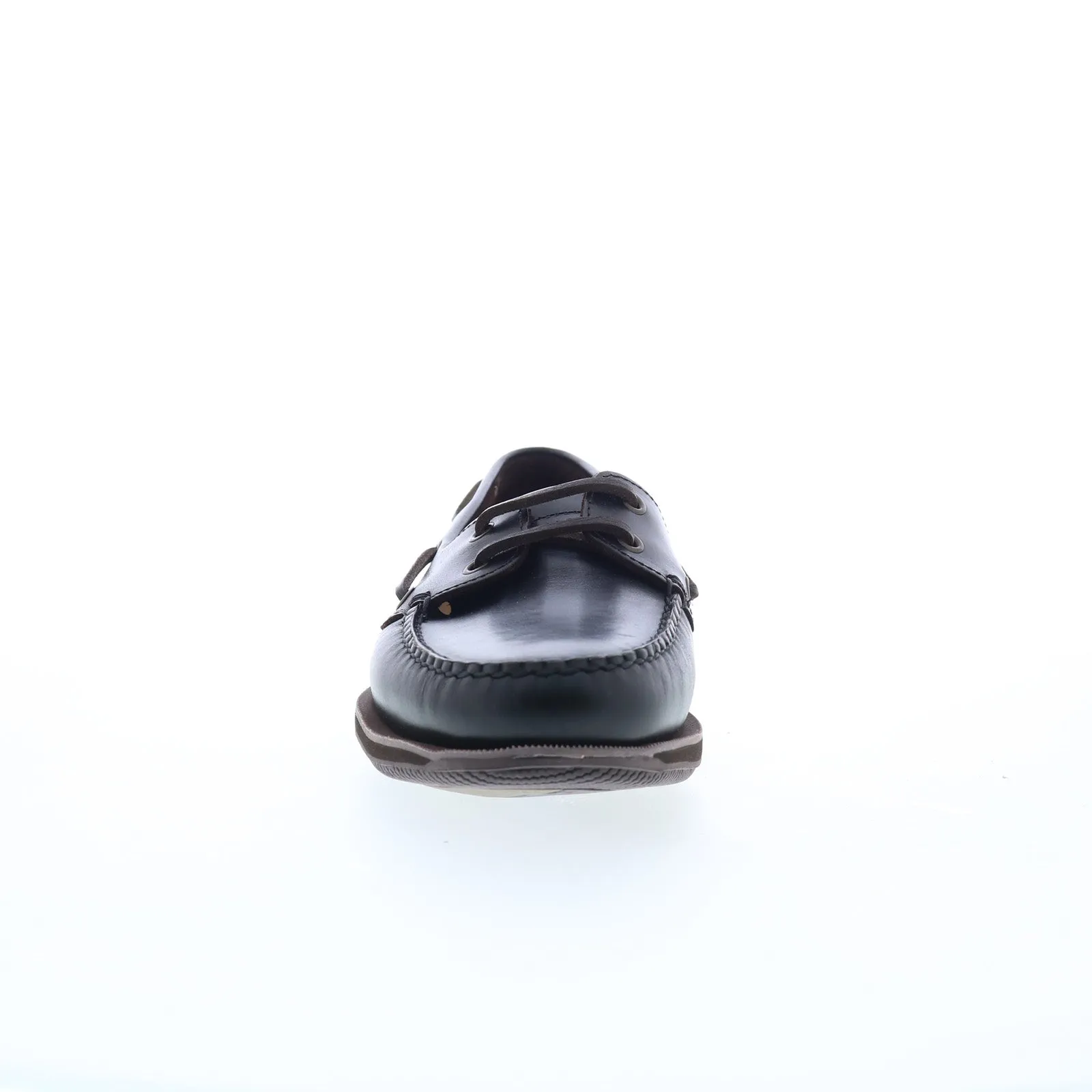 Rockport Perth K54692 Mens Brown Wide Loafers & Slip Ons Boat Shoes