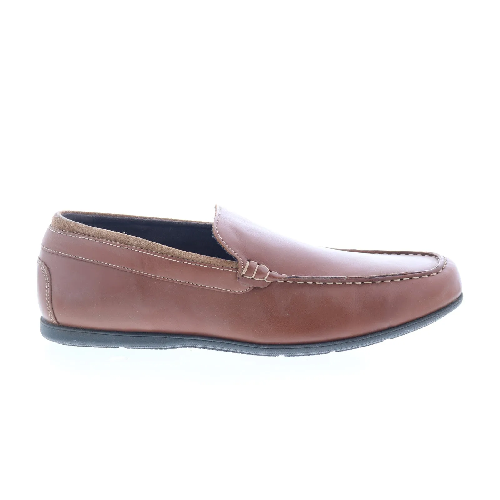 Rockport Thatcher CI4505 Mens Brown Wide Loafers & Slip Ons Casual Shoes