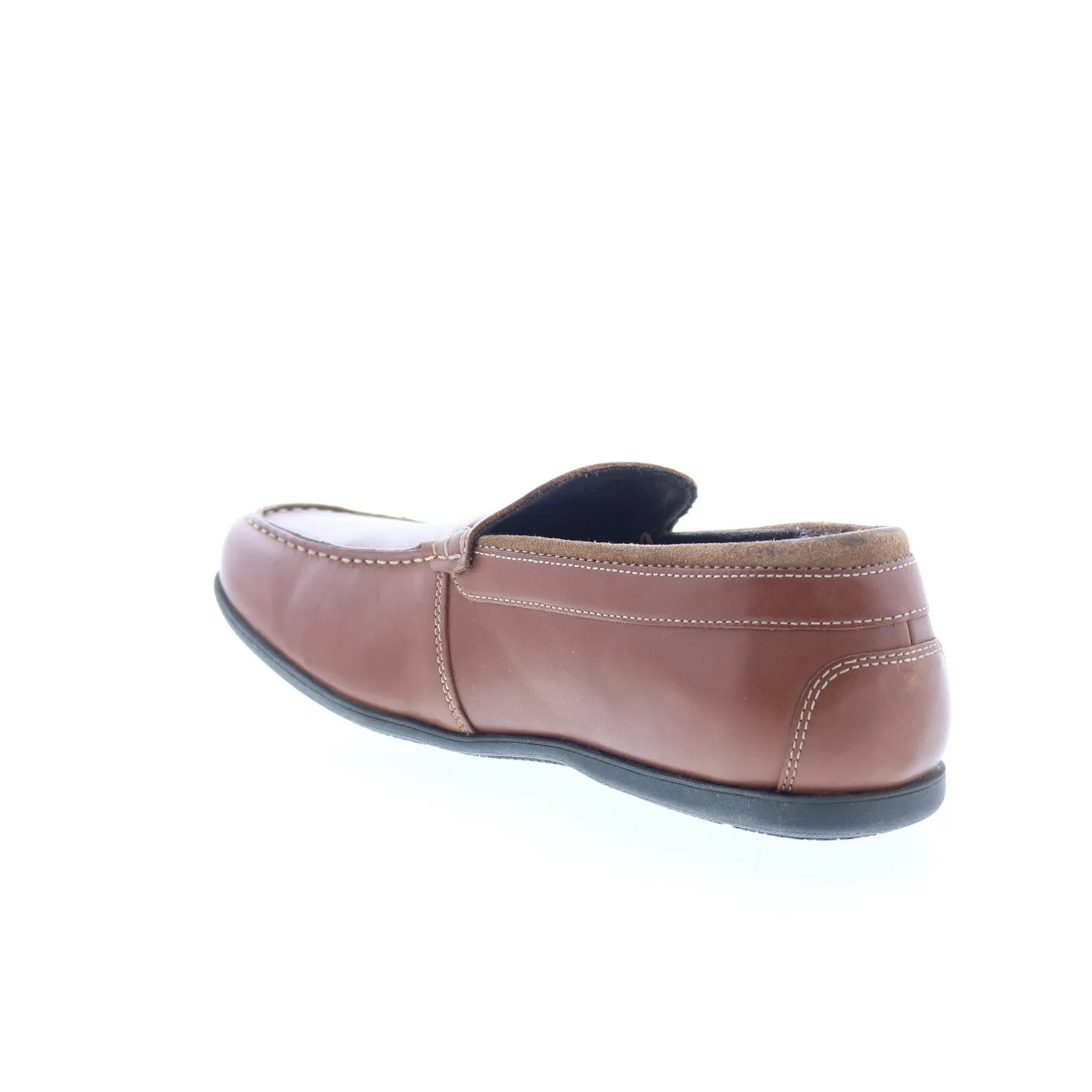 Rockport Thatcher CI4505 Mens Brown Wide Loafers & Slip Ons Casual Shoes