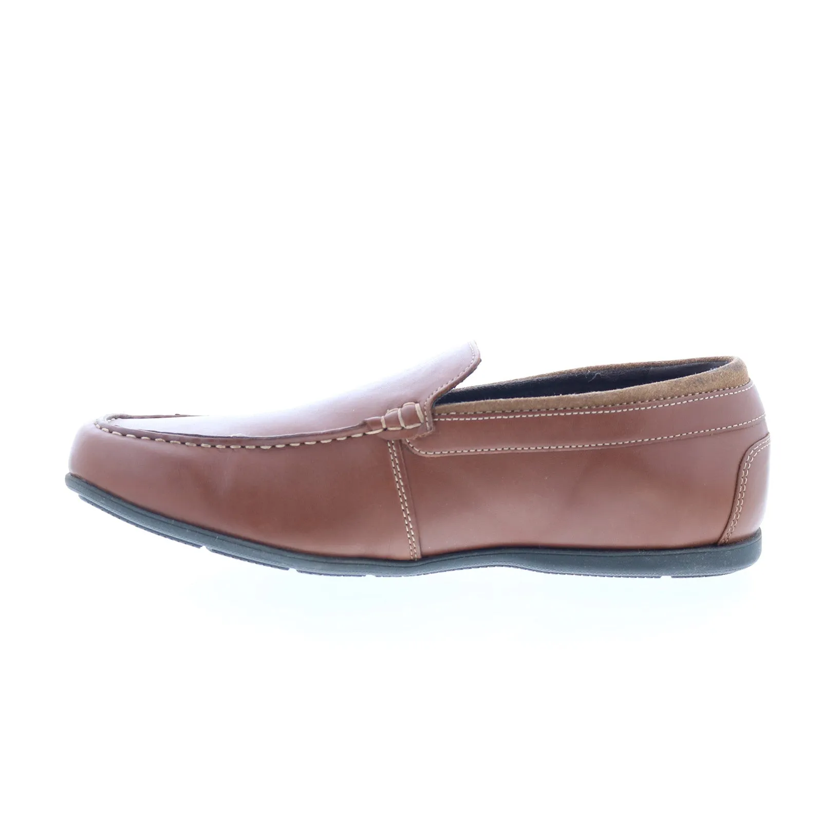 Rockport Thatcher CI4505 Mens Brown Wide Loafers & Slip Ons Casual Shoes