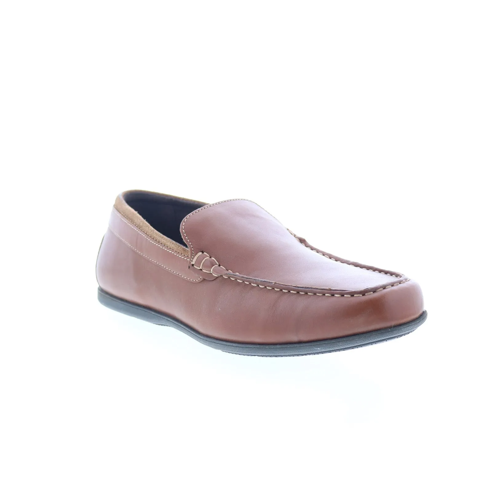 Rockport Thatcher CI4505 Mens Brown Wide Loafers & Slip Ons Casual Shoes